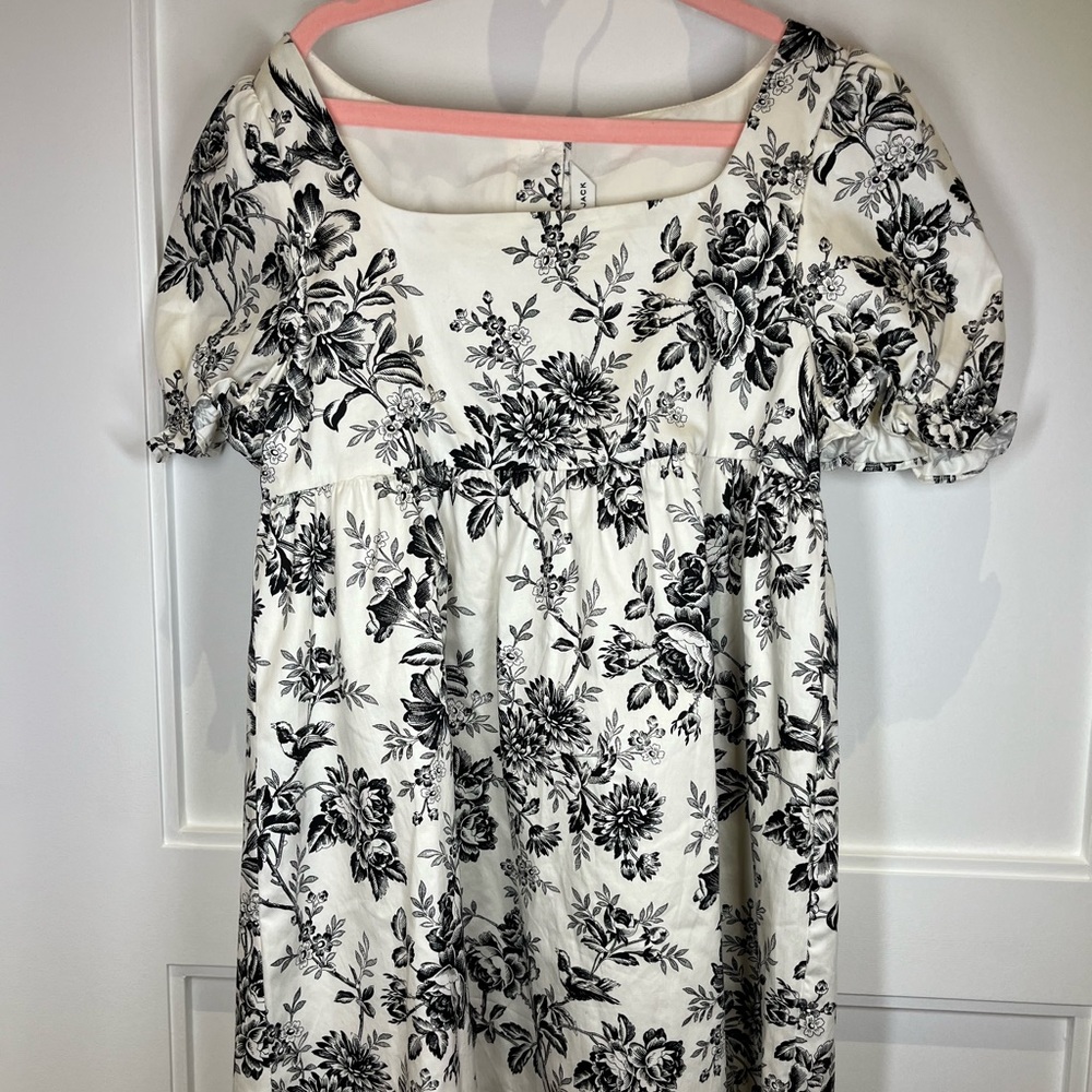 Black and White formal dress